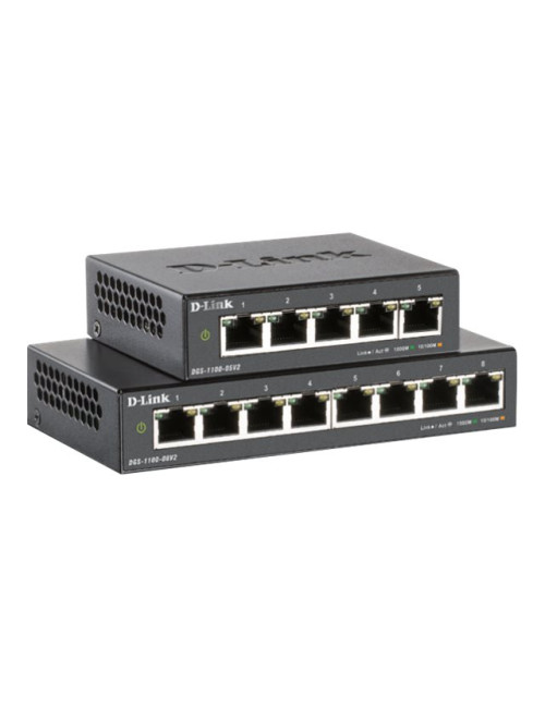 D-Link | 5-Port Gigabit PoE Smart Managed Switch and PoE Extender | DGS-1100-05PDV2 | Web managed | Desktop | Power supply type 