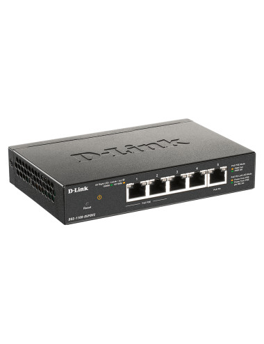 D-Link | 5-Port Gigabit PoE Smart Managed Switch and PoE Extender | DGS-1100-05PDV2 | Web managed | Desktop | Power supply type 