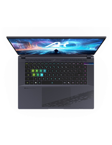 Gigabyte | AORUS 16X ASG ASG-53EEC54SH | Gray | 16 " | 2560 x 1600 pixels | Intel Core i7 | i7-14650HX | 16 GB | DDR5 | Solid-st