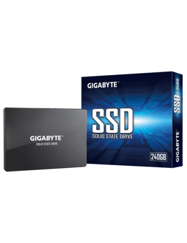 Gigabyte | GP-GSTFS31240GNTD | 240 GB | SSD form factor 2.5-inch | Solid-state drive interface SATA | Read speed 500 MB/s | Writ