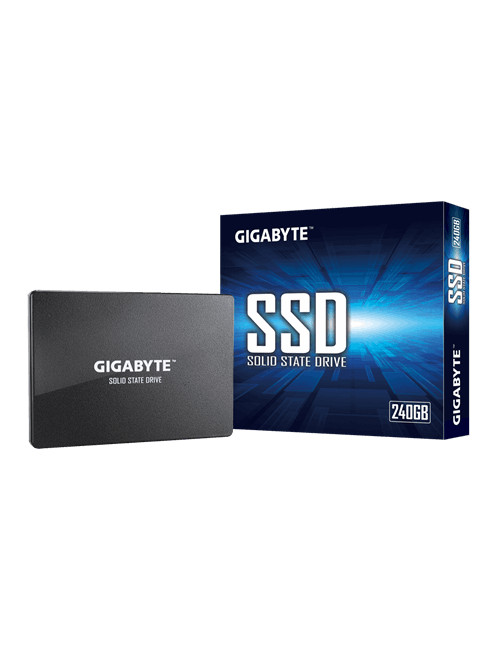 Gigabyte | GP-GSTFS31240GNTD | 240 GB | SSD form factor 2.5-inch | Solid-state drive interface SATA | Read speed 500 MB/s | Writ