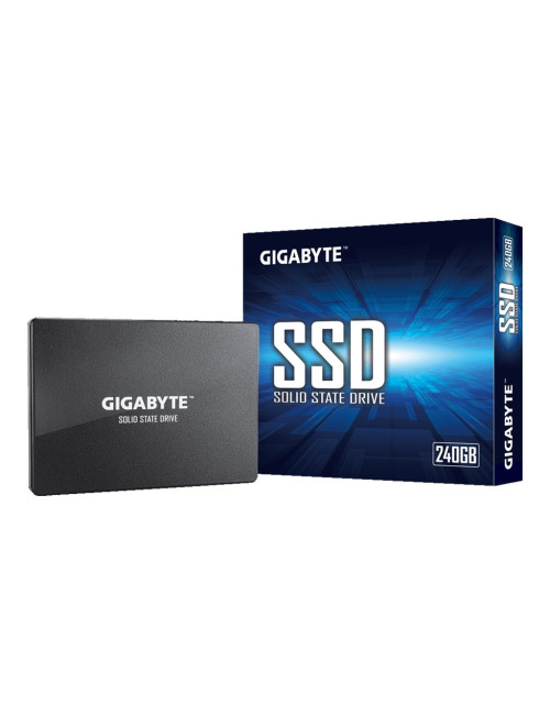 Gigabyte | GP-GSTFS31240GNTD | 240 GB | SSD form factor 2.5-inch | Solid-state drive interface SATA | Read speed 500 MB/s | Writ