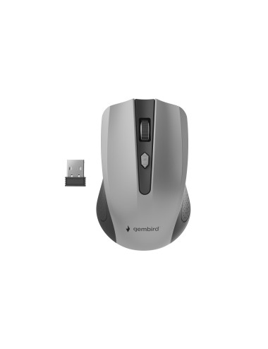 MOUSE USB OPTICAL WRL BLACK/GREY MUSW-4B-04-BG GEMBIRD