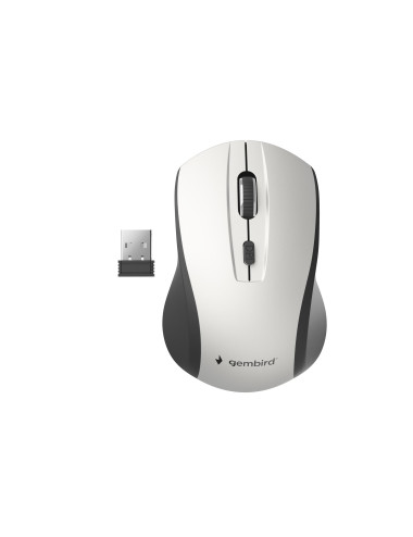 MOUSE USB OPTICAL WRL BLACK/SILVER MUSW-4B-02-BS GEMBIRD