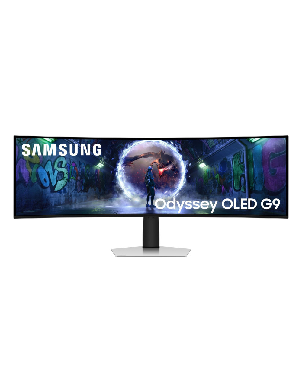 Monitor|SAMSUNG|Odyssey G9 G93SD|49"|Gaming/Curved|Panel OLED|5120x1440|32:9|240 Hz|0.03 ms|Colour White|LS49DG934SUXEN