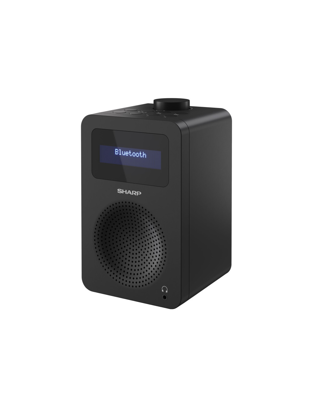 Sharp DR-430(BK) Digital Radio, FM/DAB/DAB+, Bluetooth 5.0, Midnight Black | Sharp | Digital Radio | DR-430(BK) | Bluetooth | Mi