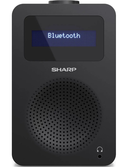 Sharp DR-430(BK) Digital Radio, FM/DAB/DAB+, Bluetooth 5.0, Midnight Black | Sharp | Digital Radio | DR-430(BK) | Bluetooth | Mi