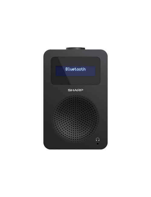 Sharp DR-430(BK) Digital Radio, FM/DAB/DAB+, Bluetooth 5.0, Midnight Black | Sharp | Digital Radio | DR-430(BK) | Bluetooth | Mi