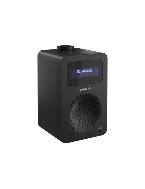 Sharp DR-430(BK) Digital Radio, FM/DAB/DAB+, Bluetooth 5.0, Midnight Black | Sharp | Digital Radio | DR-430(BK) | Bluetooth | Mi