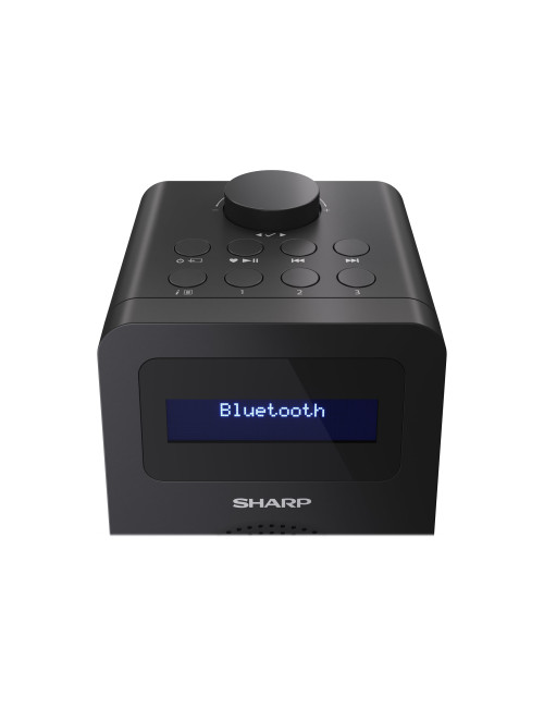 Sharp DR-430(BK) Digital Radio, FM/DAB/DAB+, Bluetooth 5.0, Midnight Black | Sharp | Digital Radio | DR-430(BK) | Bluetooth | Mi