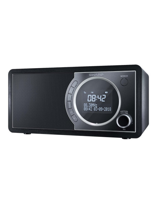 Sharp DR-450(BK) Digital Radio, FM/DAB/DAB+, Bluetooth 4.2, Alarm function, Midnight Black | Sharp | Digital Radio | DR-450(BK) 