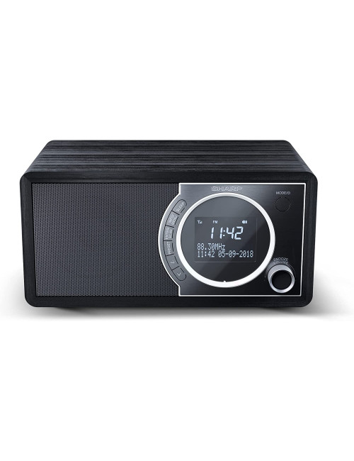 Sharp DR-450(BK) Digital Radio, FM/DAB/DAB+, Bluetooth 4.2, Alarm function, Midnight Black | Sharp | Digital Radio | DR-450(BK) 