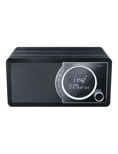 Sharp DR-450(BK) Digital Radio, FM/DAB/DAB+, Bluetooth 4.2, Alarm function, Midnight Black | Sharp | Digital Radio | DR-450(BK) 