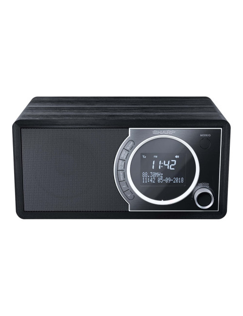 Sharp DR-450(BK) Digital Radio, FM/DAB/DAB+, Bluetooth 4.2, Alarm function, Midnight Black | Sharp | Digital Radio | DR-450(BK) 