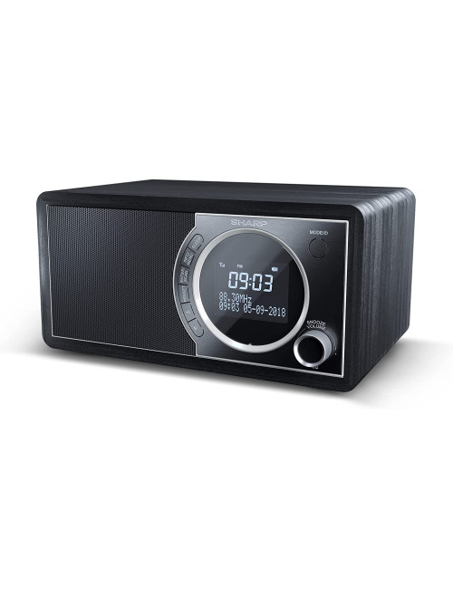 Sharp DR-450(BK) Digital Radio, FM/DAB/DAB+, Bluetooth 4.2, Alarm function, Midnight Black | Sharp | Digital Radio | DR-450(BK) 