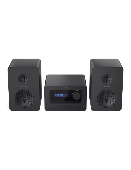 Sharp XL-B520D(BK) Tokyo Hi-Fi Micro System 2.0, FM/DAB/DAB+/USB, CD, Bluetooth 5.0, Aux-in, Black | Sharp | Tokyo Hi-Fi Micro S