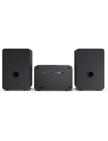 Sharp XL-B520D(BK) Tokyo Hi-Fi Micro System 2.0, FM/DAB/DAB+/USB, CD, Bluetooth 5.0, Aux-in, Black | Sharp | Tokyo Hi-Fi Micro S