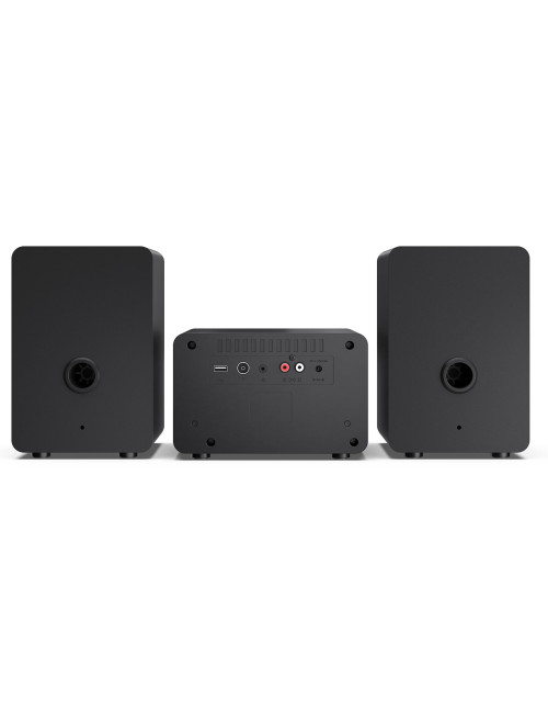 Sharp XL-B520D(BK) Tokyo Hi-Fi Micro System 2.0, FM/DAB/DAB+/USB, CD, Bluetooth 5.0, Aux-in, Black | Sharp | Tokyo Hi-Fi Micro S