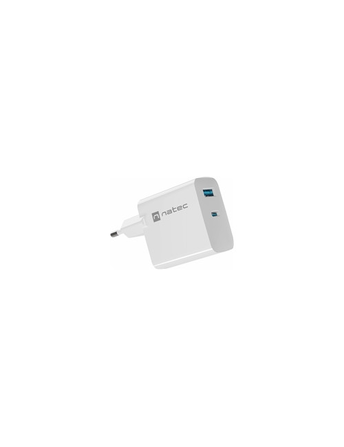 NATEC Charger Ribera GaN USB-A+USB-C 45W