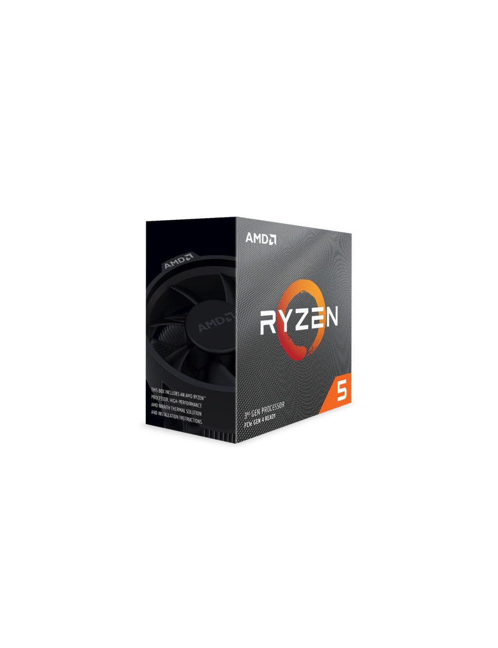 AMD Ryzen 5 5500, 3.6 GHz, AM4, Processor threads 12, Packing Retail, Processor cores 6, Component for Desktop