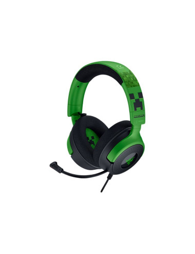 Razer Gaming Headset | Kraken V4 X | Wired | Over-Ear | Microphone | Minecraft Edition