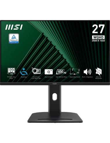 LCD Monitor|MSI|PRO MP275QPG|27"|Business|Panel IPS|2560x1440|16:9|100 Hz|1 ms|Speakers|PROMP275QPG