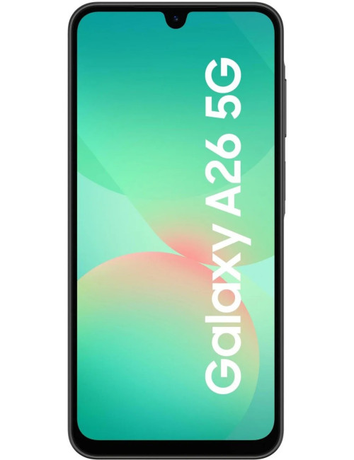 Samsung Galaxy A26 (A266) (Black) Dual SIM 6.7 Super AMOLED 1080x2340/2.4GHz&2.4GHz/256GB/8GB RAM/Android 15/WiFi,BT,5G