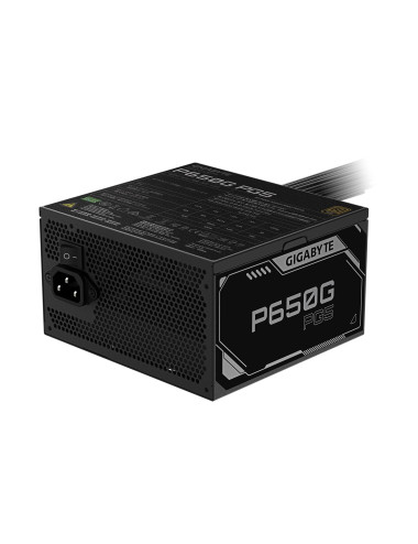 Power Supply|GIGABYTE|GP-P650G PG5|ATX 3.1|650 Watts|Efficiency 80 PLUS GOLD|PFC Active|MTBF 100000 hours|GP-P650GPG5