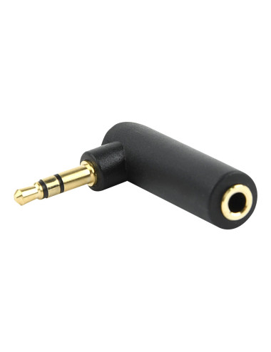 Cablexpert | 3.5 mm Stereo Audio Right Angle Adapter | A-3.5M-3.5FL