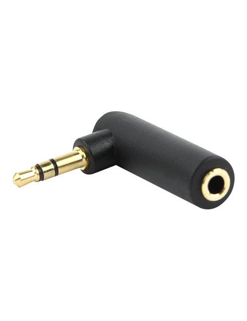 Cablexpert | 3.5 mm Stereo Audio Right Angle Adapter | A-3.5M-3.5FL