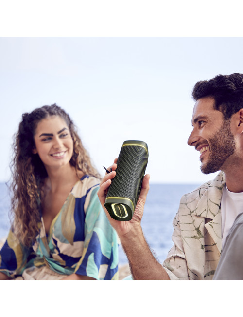Energy Sistem | Speaker with RGB LED Lights | Yume ECO | 15 W | Waterproof | Bluetooth | Green | Portable | Wireless connection