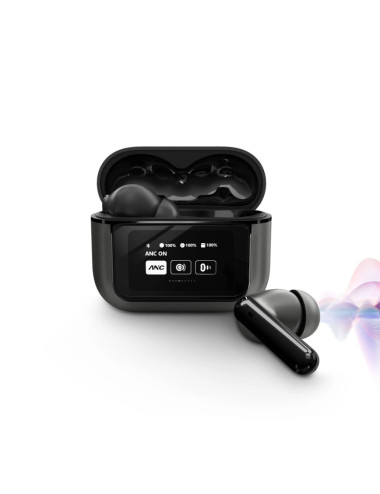 Energy Sistem True Wireless Earphones | Icon Series | Built-in microphone | Bluetooth | ANC | Graphite