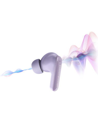 Energy Sistem True Wireless Earphones | Serenity ANC | Built-in microphone | Bluetooth | ANC | Lavender