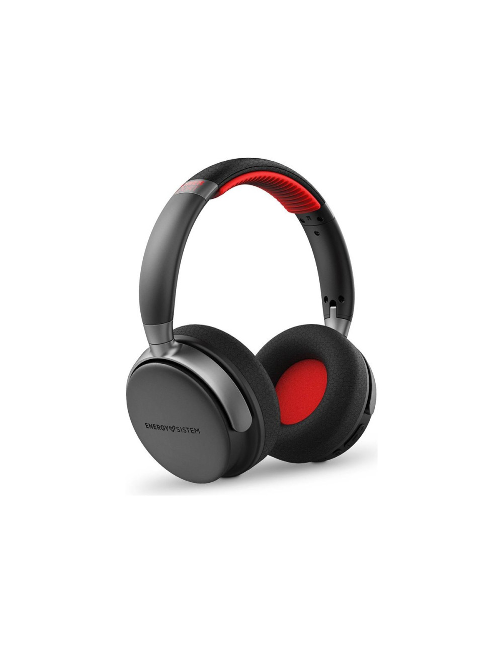 Energy Sistem Headphones | Power Sport | Built-in microphone | Bluetooth | Black/Red