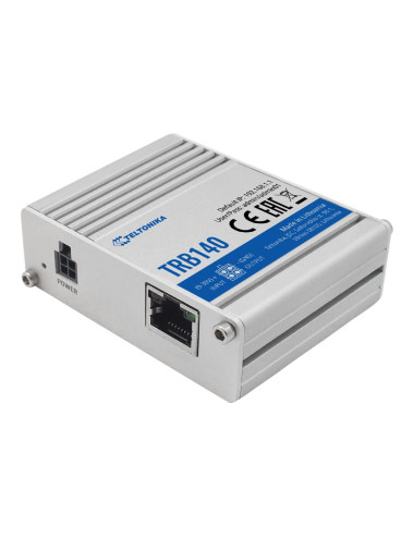 LTE Router | TRB140 | No Wi-Fi | 10/100/1000 Mbit/s | Ethernet LAN (RJ-45) ports 1 | Mesh Support No | MU-MiMO No | 2G/3G/4G | A
