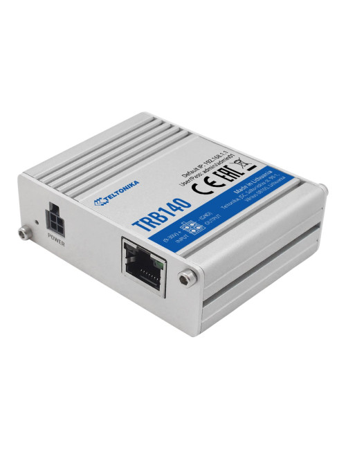 LTE Router | TRB140 | No Wi-Fi | 10/100/1000 Mbit/s | Ethernet LAN (RJ-45) ports 1 | Mesh Support No | MU-MiMO No | 2G/3G/4G | A