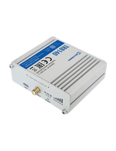 LTE Router | TRB140 | No Wi-Fi | 10/100/1000 Mbit/s | Ethernet LAN (RJ-45) ports 1 | Mesh Support No | MU-MiMO No | 2G/3G/4G | A
