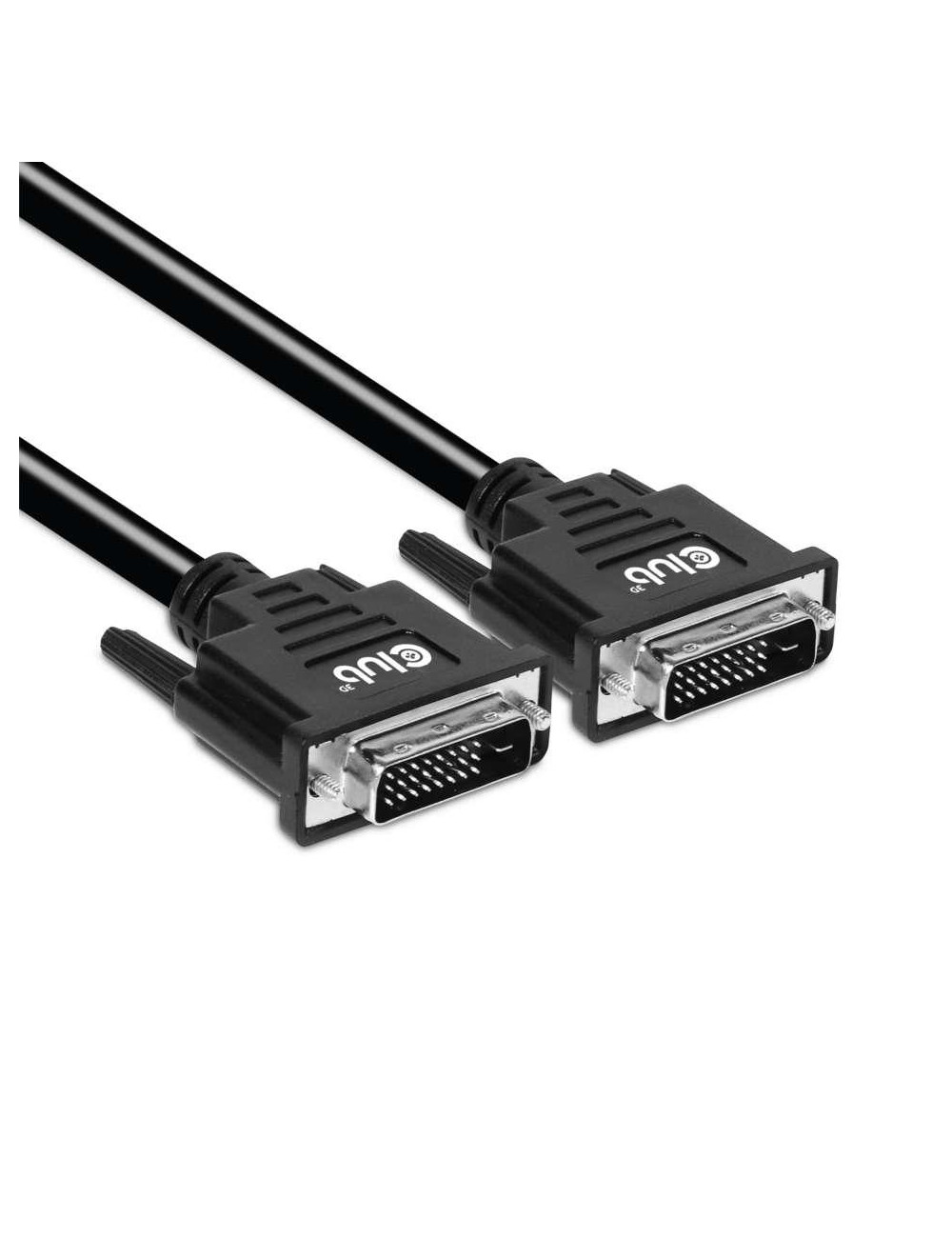 CABLE DVI-D TO DVI-D 3M/M/M CAC-1223 CLUB3D