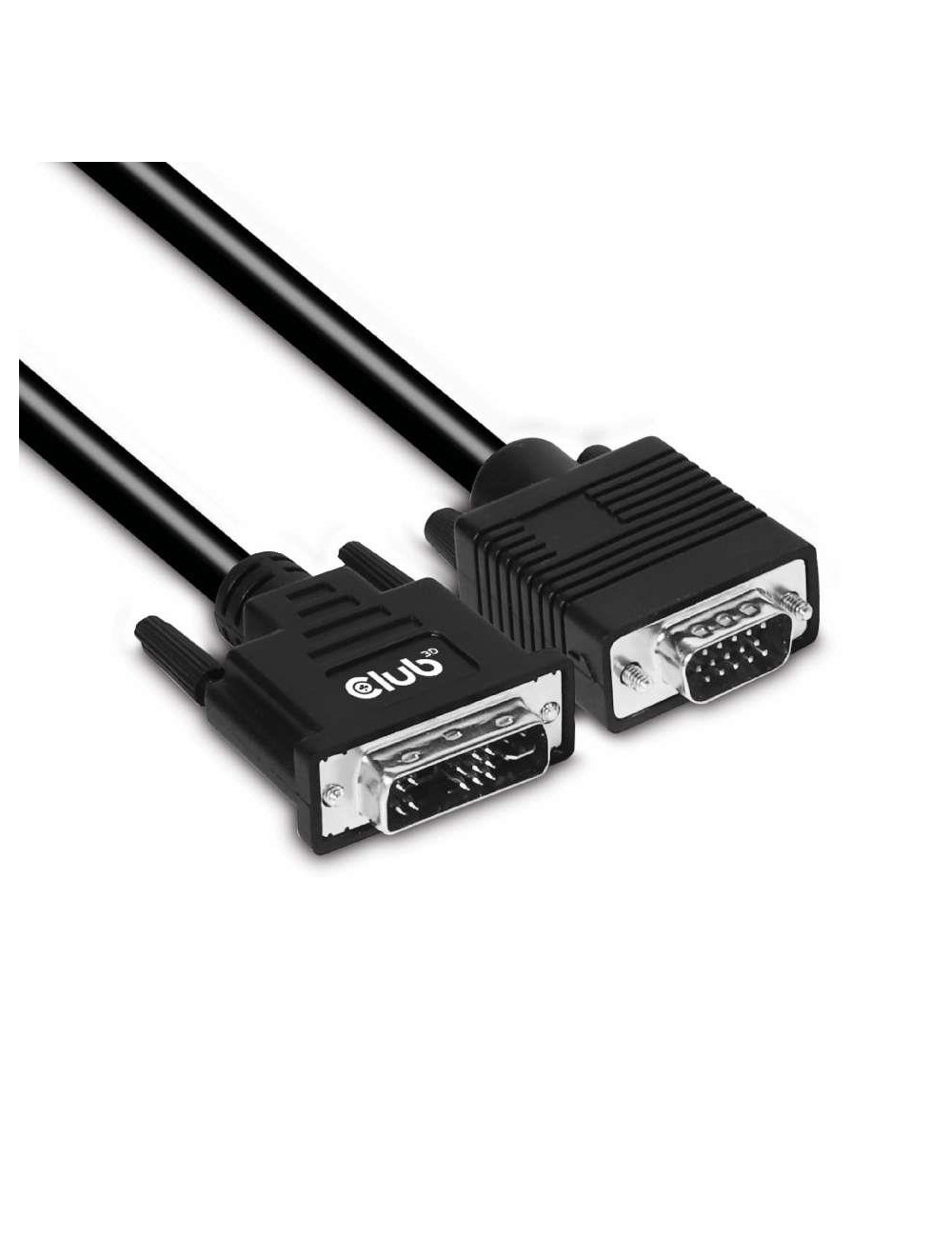 CABLE DVI-A TO VGA 3M/M/M CAC-1243 CLUB3D