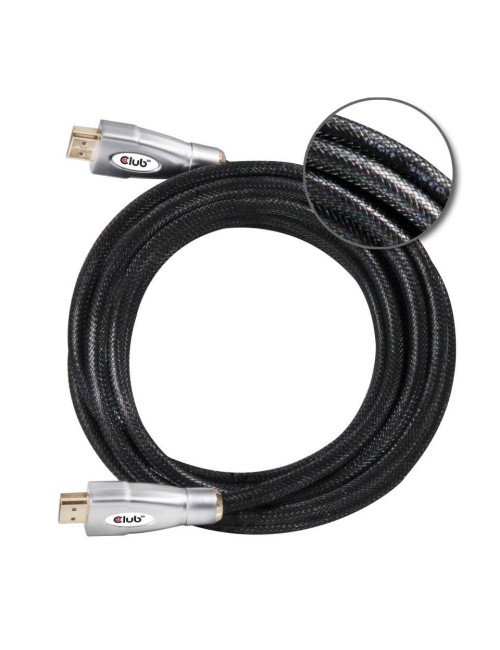 CABLE HDMI TO HDMI 5M/M/M CAC-2312 CLUB3D