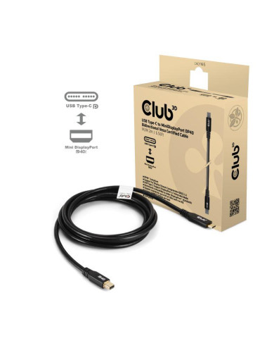 CABLE USB-C TO MINI DP 1.2M/M/M CAC-1561 CLUB3D
