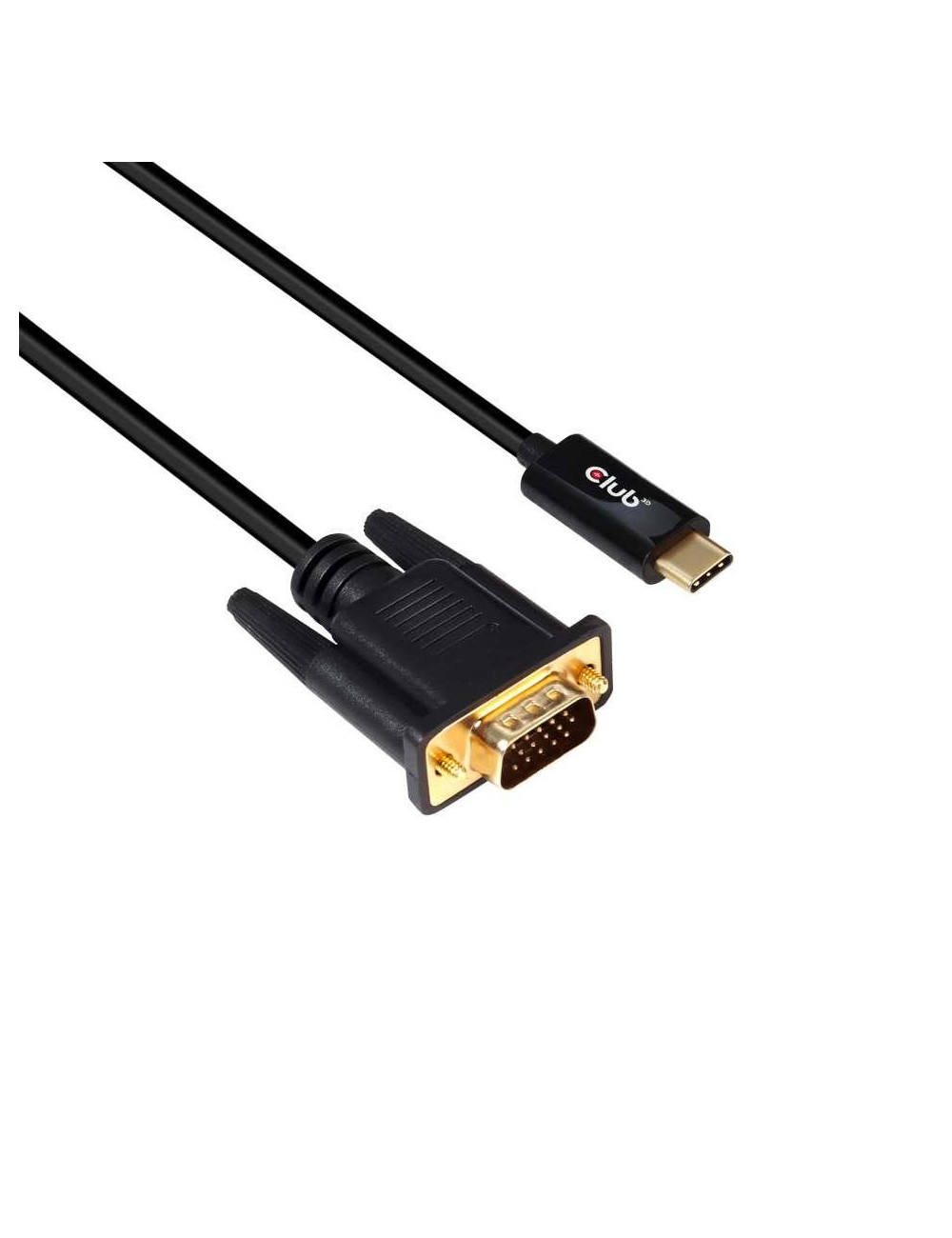 CABLE USB-C TO VGA 5M/M/M CAC-1512 CLUB3D