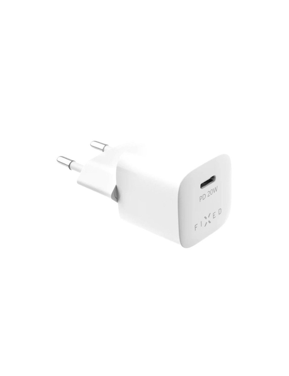 Fixed | Mini USB-C Travel Charger USB-C/Lightning Cable