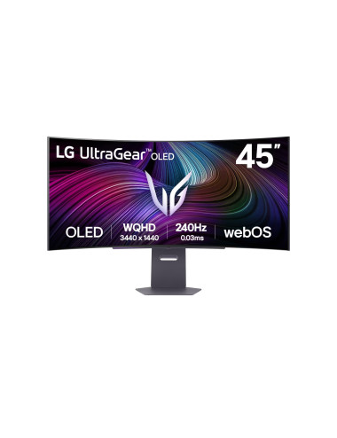 LG 45GX90SA-B 45" UltraGear Curved OLED, 21:9, 3440x1440, 275cd/m2, 0.03s/HDMI, DisplayPort, USB | LG