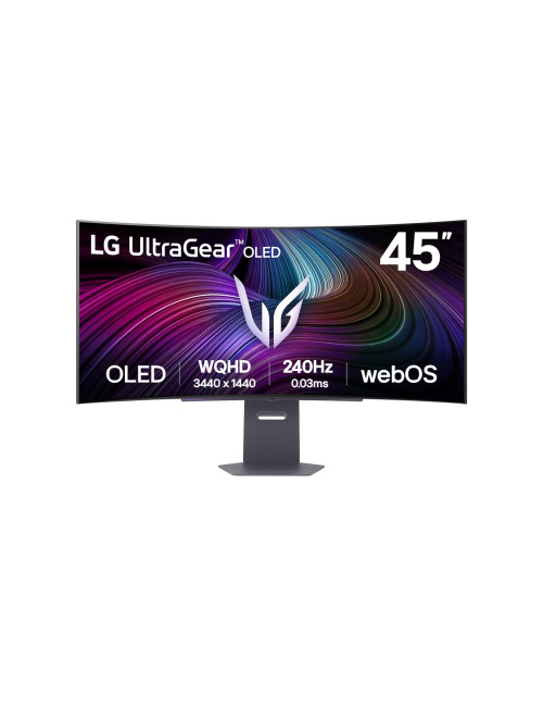 LG 45GX90SA-B 45" UltraGear Curved OLED, 21:9, 3440x1440, 275cd/m2, 0.03s/HDMI, DisplayPort, USB | LG