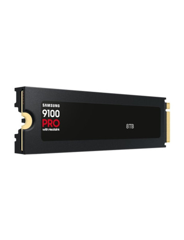 Samsung SSD | 9100 PRO With Heatsink | 8000 GB | SSD form factor M.2 2280 | Solid-state drive interface PCIe 5.0 x4, NVMe 2.0 | 