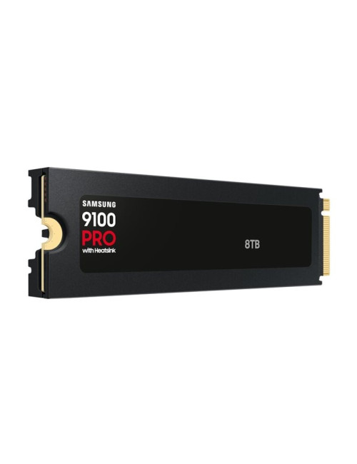 Samsung SSD | 9100 PRO With Heatsink | 8000 GB | SSD form factor M.2 2280 | Solid-state drive interface PCIe 5.0 x4, NVMe 2.0 | 