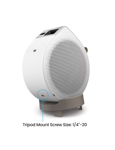 Benq GV32 | Full HD (1920x1080) | 500 ANSI lumens | White | Wi-Fi