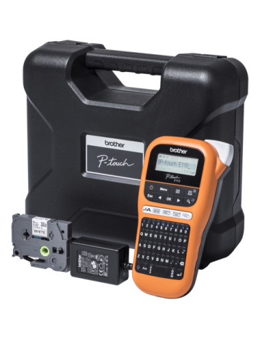 Brother PTE110VPYP1 label...