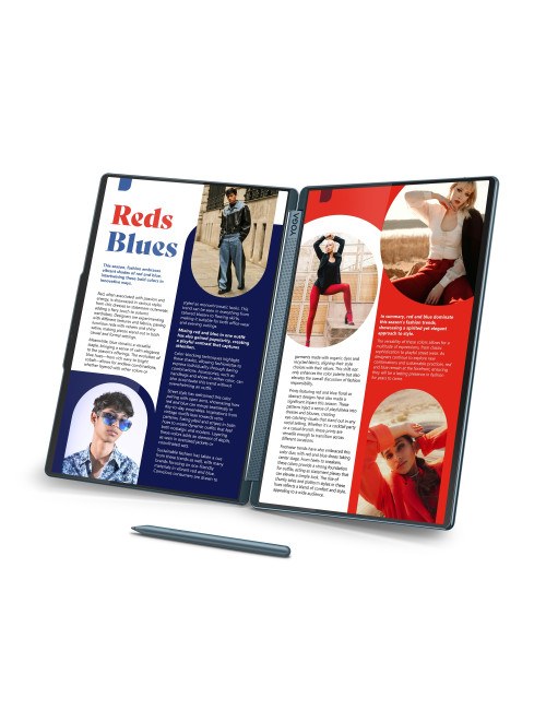 Lenovo Yoga Book 9 14IAH10 | Tidal Teal | 2x14 " | OLED | Touchscreen | 2.8K WQXGA+ | 2880 x 1800 pixels | Glossy | Intel Core U